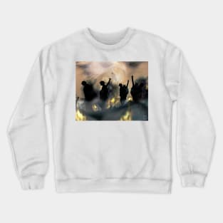 Angel of Mons [Digital Figure Illustration] WW1 1914-1918 Crewneck Sweatshirt